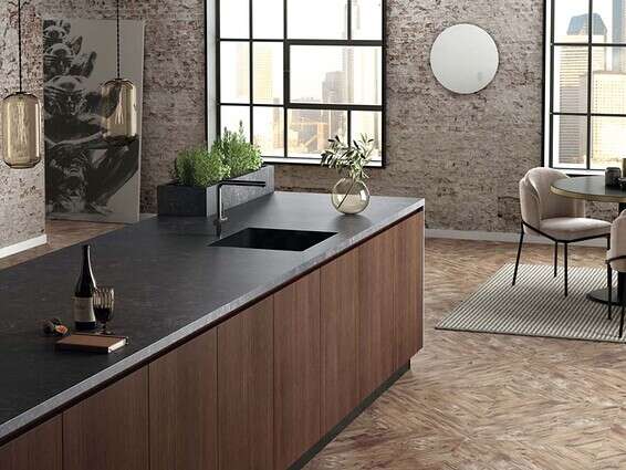 משטח Silestone של קוסנטינו. הפונקציונליות צועדת בראש // צילום: באדיבות קוסנטינו